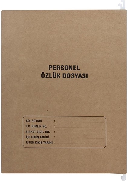 Personel Özlük Askı 4 Lü Dosya