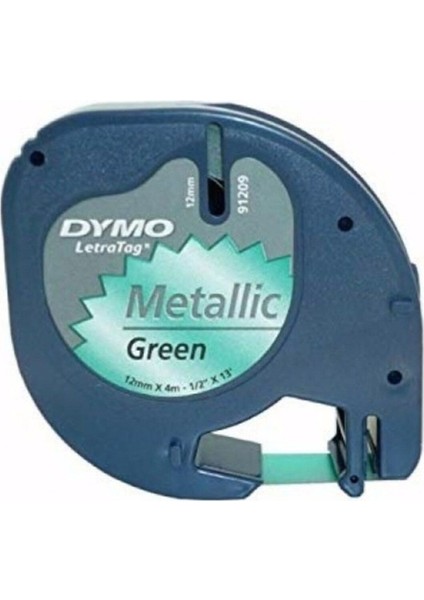 Letratag Şerit Metalik Yeşil (59430)