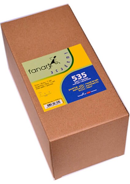 Fırça 535 Sentetik Renkli 144 Lü Set