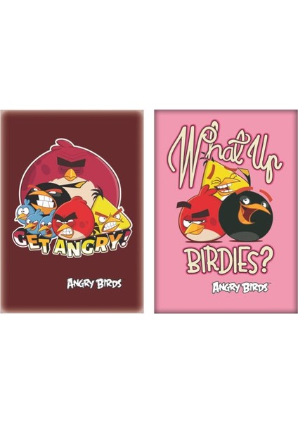 Keskin Angry Birds A4 40 Yp Çiz. Pp Kp. Dik. Def