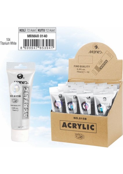 815-104 Akrilik Boya 75ML 0140