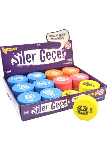 3101 Siler Geçer Silgi Pvc Siz ( 3301)