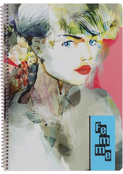 Keskin A4 120 Yp Çizgili Pp Kp Silver Defter