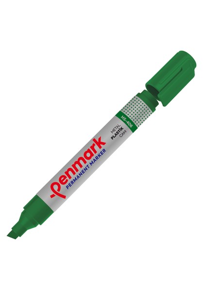 Permanent Marker Kesik Uç Yeşil HS-406 04