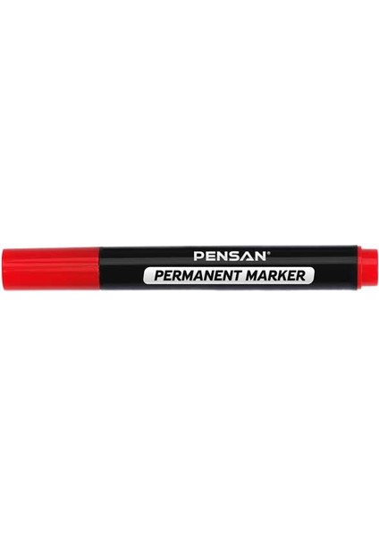 6600 Yuvarlak Uç Permanent Marker Kırmızı