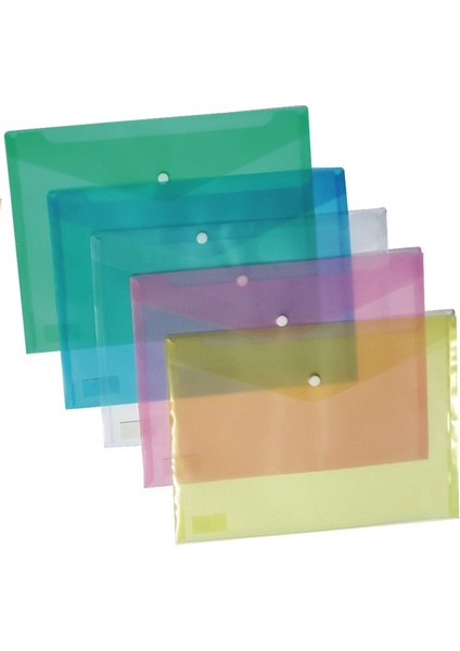 10657 CD256-05 Çıtçıtlı Dosya Şeffaf.