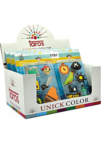 Unıck Color 4191 Korsan Silgi Seti 18 Li