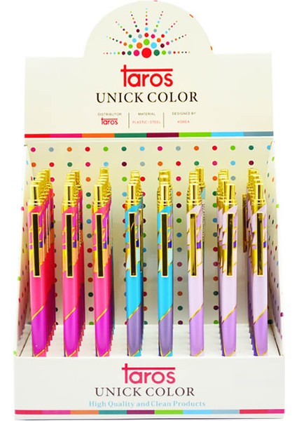 Unıck Color 2752 Siyah Gold Dot+ Stripe Versatil