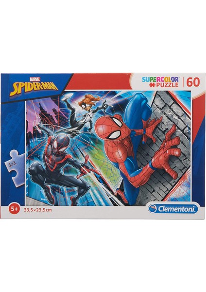 - 26048 - Supercolor Puzzle -  Spiderman - 60 Parça