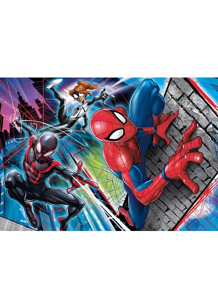 - 26048 - Supercolor Puzzle -  Spiderman - 60 Parça