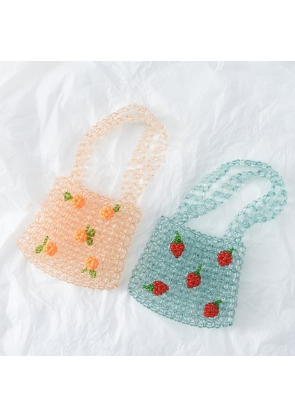 Berrak Kristal Kız Diy Boncuklu Dokuma Çanta Retro El Yapımı Çantalar Hediye (Yurt Dışından) indirimleri