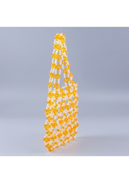 Akrilik Boncuklu Dokuma Çanta Retro Akşam Düğün Omuz Çantası Oymalı (Yurt Dışından) fiyatları