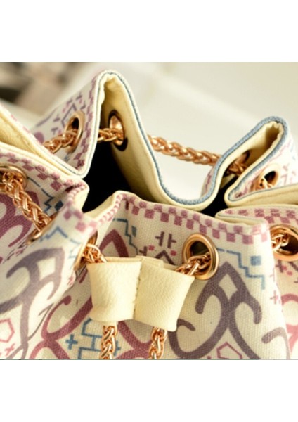 Boho Tarzı Crossbody Çanta Inci Kadın Kanvas Omuz Çantası (Yurt Dışından) indirimleri