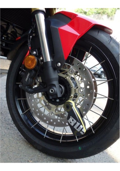 Detecto 7000 RS1 Flame Red Alarmlı Disk Kilidi