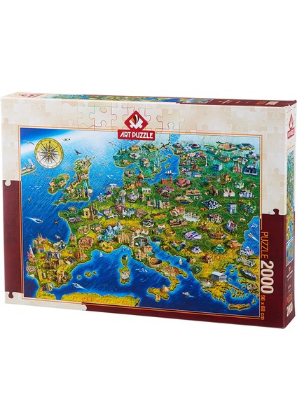 Dünya Harikaları 2000 Parça Puzzle