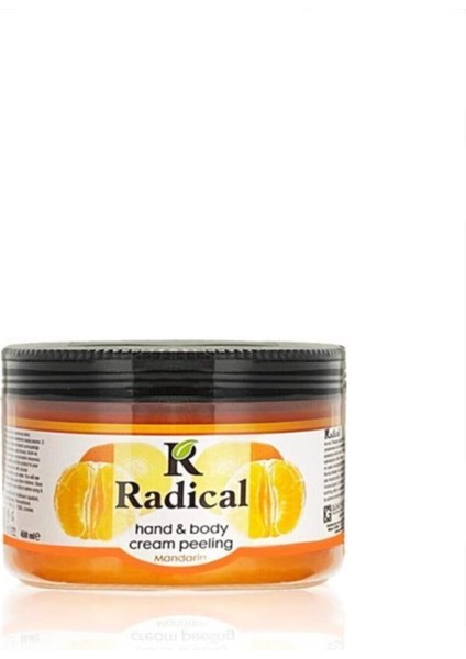Radıcal Hand&Body Cream Peelıng 400 Ml Mandalina El Ve Vücud Peelingi
