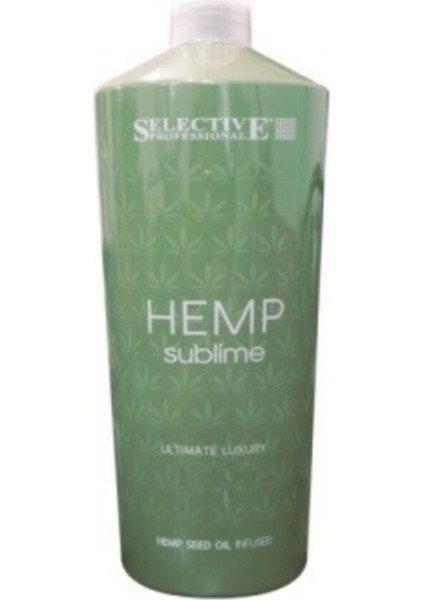 Hemp Sublime Nemlendirici Sacına Önem Verenler Için Profesyonel Saç Bakım Kremi 1000ml
