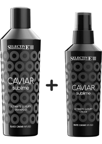 Caviar Saç Bakım Seti Şampuan + Krem