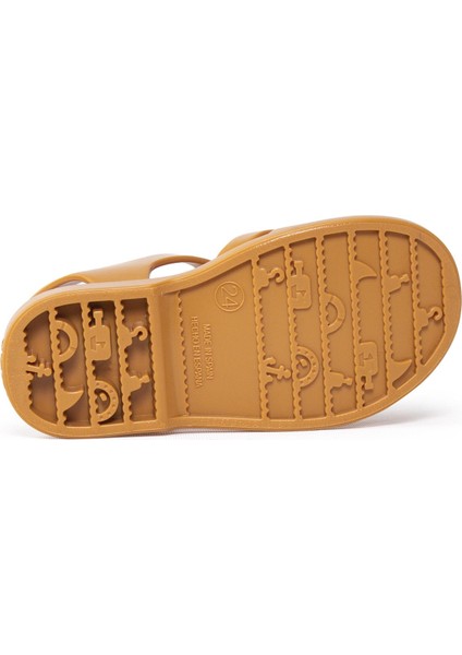 S10288 Clasica Velcro Çocuk Hardal Sarı Sandalet indirimleri