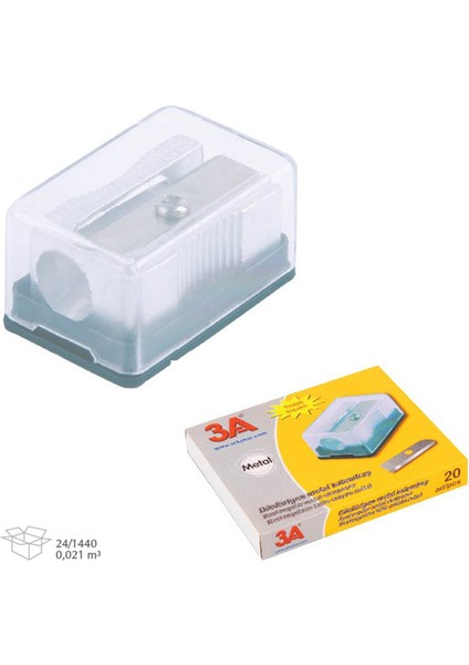 Metal Kalemtraş Yedekli