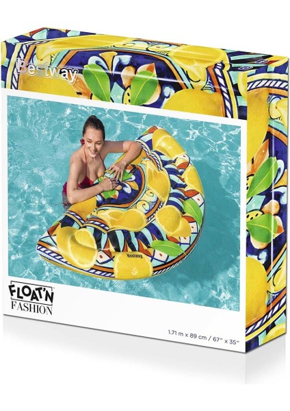 Bestway Limon Desenli Yatak 171 x 89 cm 43364 fiyatları