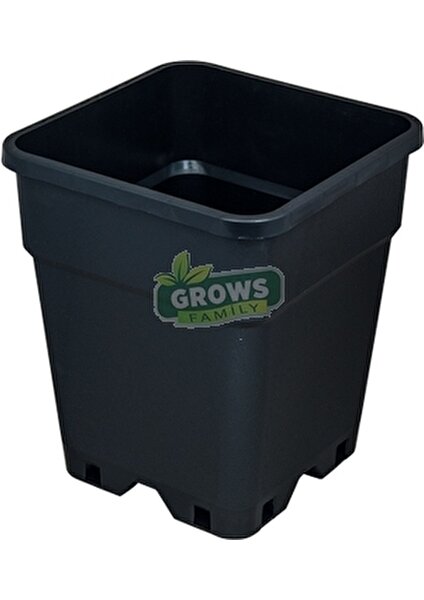 Grows Family Kare Saksı 11 Litre