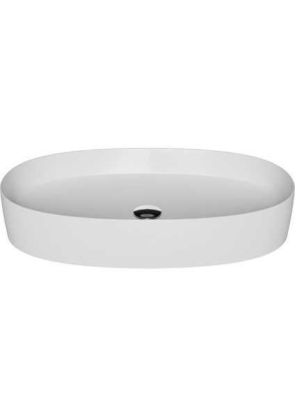 LP170 Loop Tezgah üstü Oval Çanak Lavabo 40x70 Cm