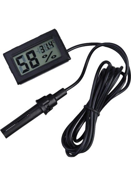 Sıcaklık, Nem Ölçer Problu Termometre Akvaryum Kuluçka Makinasi modelleri
