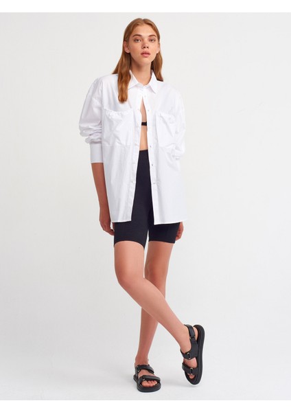 50159 Poplin Gömlek-Beyaz modelleri