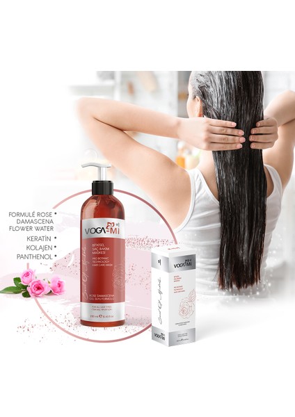 Vogami Bitkisel Saç Bakım Maskesi-Saç Bakım Kremi 250 ml indirimleri
