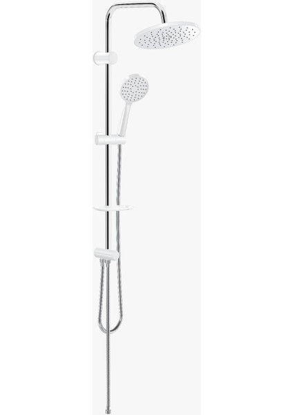 Grando White (Beyaz) Duş Seti VS-2203