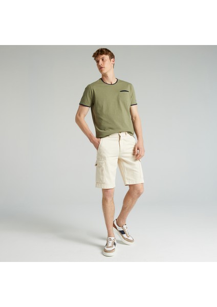 Nautıca Erkek Beyaz Bermuda Şort B25467T.1MA