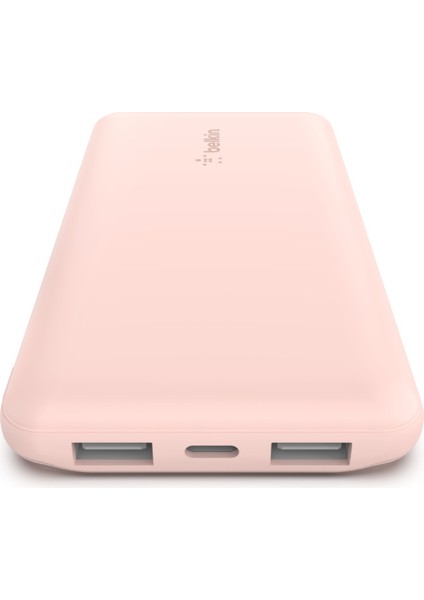 BPB011BTRG 10.000 Mah Powerbank / Usb-C ve Usb-A Port, Usb-A Usb-C Kablo - Pembe