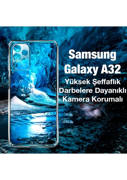 Samsung Galaxy A32 Ultra Ince Soft Tpu Şeffaf Silikon Kılıf fiyatları