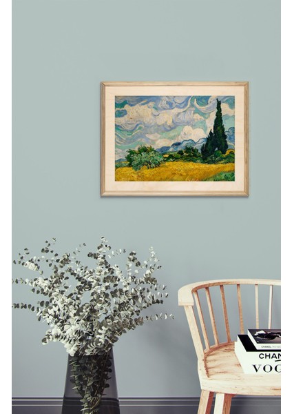 Van Gogh Buğday Tarlası Ahşap Tablo