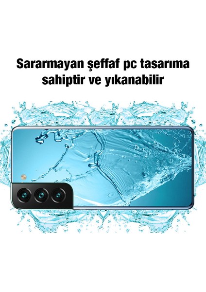 Sm Galaxy S22 (SM-S901E) Kılıf Kamera Korumalı Ultra Ince Şeffaf Silikon Kılıf