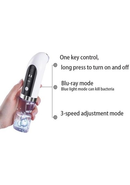 Şarj Edilebilir Vakumlu Yüz Temizleme Cihazı (Yurt Dışından)