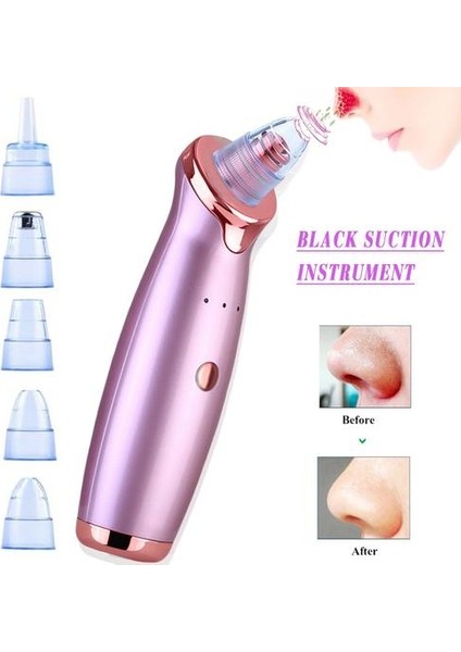 Yükseltilmiş Siyah Başlık Vakum Şarj Edilebilir Yüz Vakum Comedone Extractor Aracı Blackhead Için | Evde Güzellik Cihazları (Yurt Dışından)