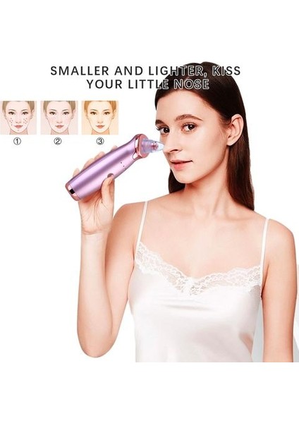 Yükseltilmiş Siyah Başlık Vakum Şarj Edilebilir Yüz Vakum Comedone Extractor Aracı Blackhead Için | Evde Güzellik Cihazları (Yurt Dışından)