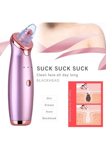 Yükseltilmiş Siyah Başlık Vakum Şarj Edilebilir Yüz Vakum Comedone Extractor Aracı Blackhead Için | Evde Güzellik Cihazları (Yurt Dışından)