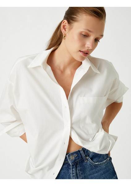 Oversize Gömlek Uzun Kollu