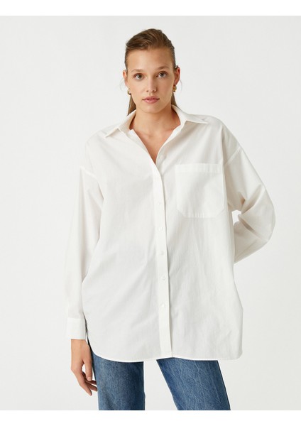 Oversize Gömlek Uzun Kollu modelleri