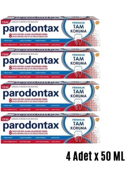 Ferahlık Tam Koruma 50ML x 4ADET