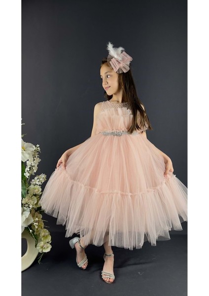 Buket Model Kız Çocuk Abiye