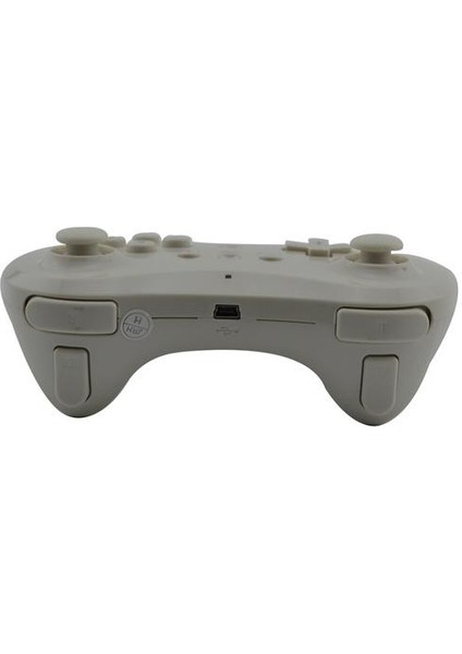 USB Kablosu ile Wii U Denetleyici Oyun Padi Joypad Kontrolörü Için Kablosuz Pro Gamepad | Gamepads (Beyaz) (Yurt Dışından)