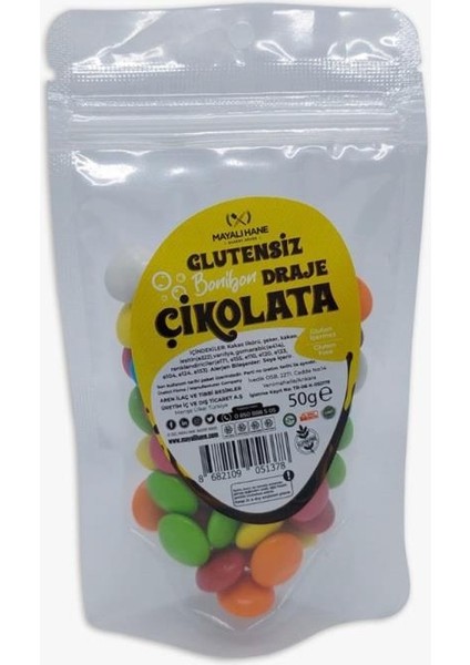 Glutensiz Bonibon Draje Çikolata 50 gr