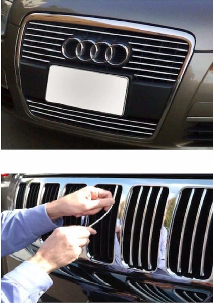 Oto Araç Içi ve Dışı Için Bagaj Kaput Havalandırma Için Uygun 5 mm Nikelaj 1 Metre U Tipi Geçmeli indirimleri