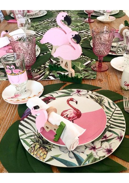 Flamingo Peçete Halkası & Yüzüğü