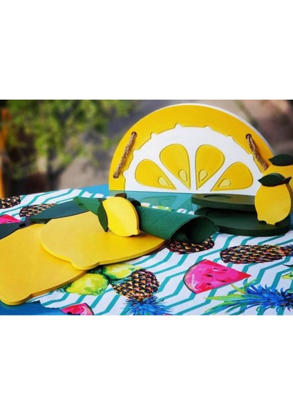 Limon Peçete Halkası & Peçete Yüzüğü 2'li fiyatları