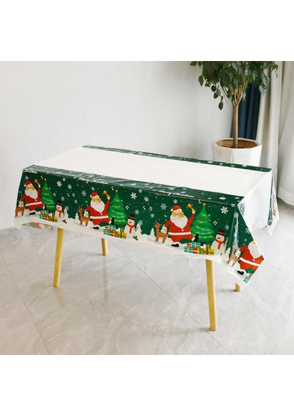Tek Kullanımlık Noel Masa Örtüsü (Yurt Dışından)